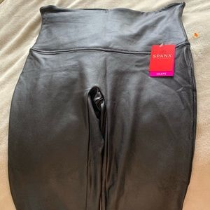Spanx Faux Leather Leggings
